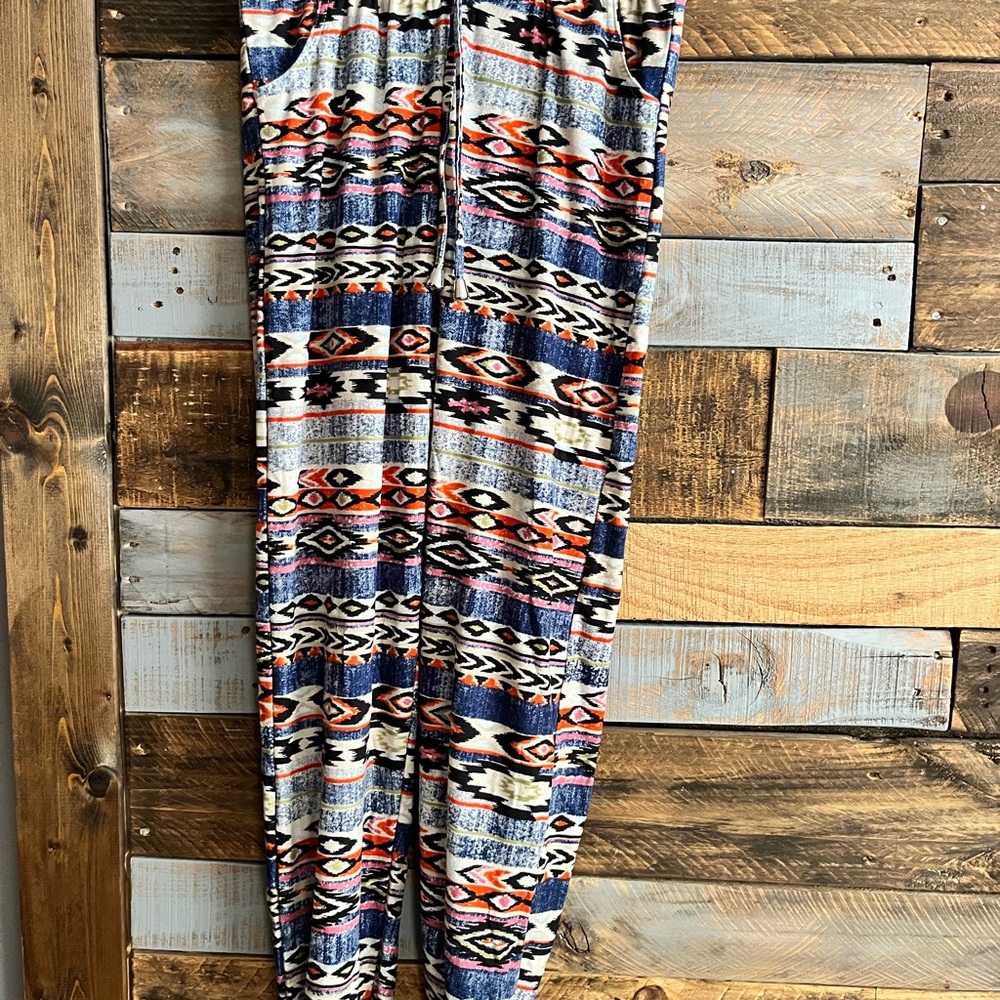 Girls Tribal Print Multicolor leggings